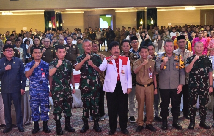 Danlanud Roesmin Nurjadin Hadiri Seminar Sosialisasi Pembinaan Ideologi Pancasila