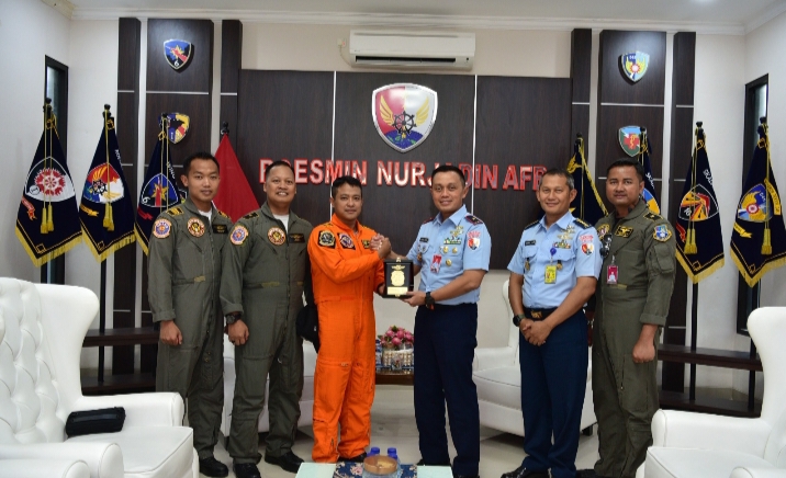 Danlanud RSN Sambut Hangat Pasis SIN A-14, Tekankan Profesionalisme Calon Instruktur Navigator