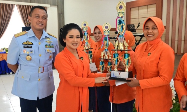 Danlanud RSN Tegaskan Peran Istri Prajurit sebagai Penopang Ketangguhan TNI AU