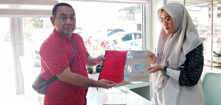 Diduga Selewengkan BBM Subsidi, LSM-BERANTAS Resmi Laporkan Dua SPBU di Riau ke PT Pertamina