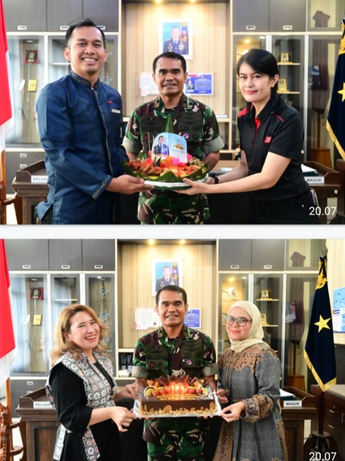 Hadiah Ulang Tahun Jadi Simbol Sinergi: Eratnya Hubungan Danlanud Roesmin dan Forkopimda Riau