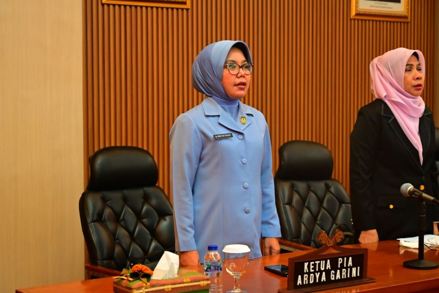 Ketua PIA AG Cabang 12/D.I Lanud Roesmin Nurjadin Hadiri Musda BKOW Provinsi Riau