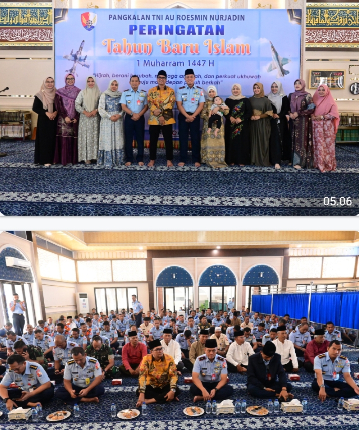 Lanud RSN Sambut Tahun Baru Islam 1447 H: Mantapkan Hijrah, Perkuat Ukhuwah