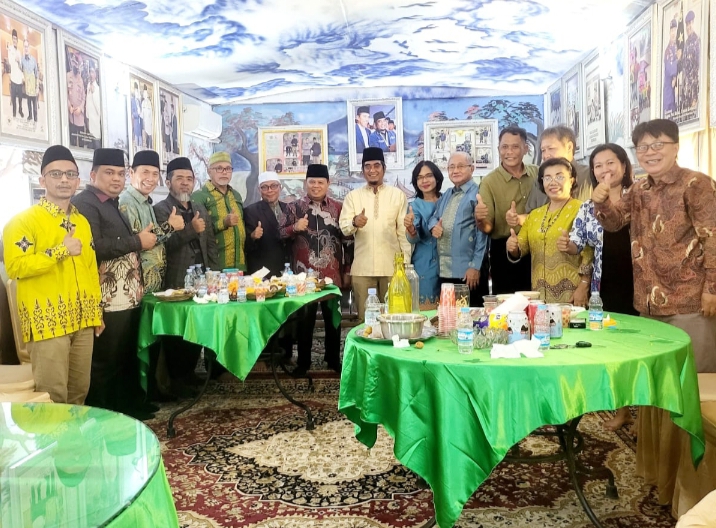 MUI, PWNU, PERTI dan Tokoh Lintas Agama Riau rayakan Idul Fitri 1446 bersama H.T.Rusli Ahmad, SE,MM