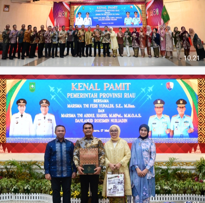 Pemerintah Provinsi Riau Gelar Malam Kenal Pamit Danlanud RSN