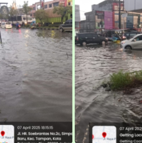 Simpang Tabek Gadang jadi Kolam, Warga : Ini hal biasa, diperbaiki rusak lagi, Habisin Anggaran!