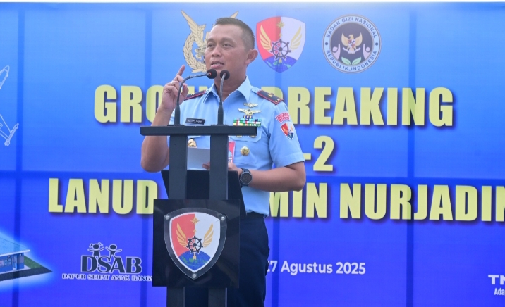 SPPG-2 Segera Hadir, Lanud RSN Mantapkan Komitmen Dukung Program Makan Bergizi Gratis