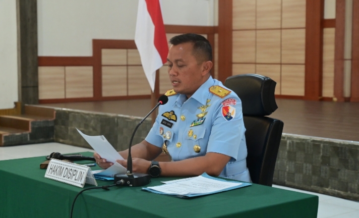 TNI AU Tegas Berantas Judi Online: Danlanud RSN Pimpin Sidang Disiplin