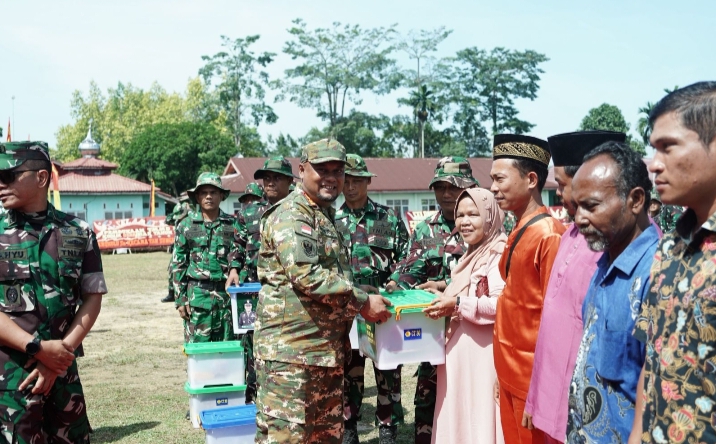 Wujud Nyata Sinergi TNI dan Rakyat Bangun Negeri