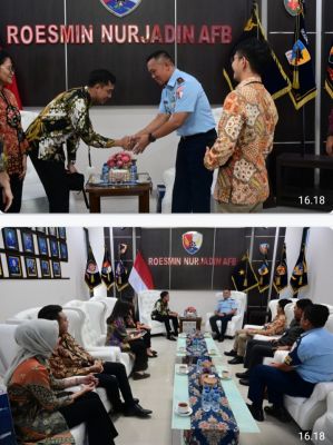 perkuat-sinergi-danlanud-rsn-terima-kunjungan-ceo-bri-ro-pekanbaru